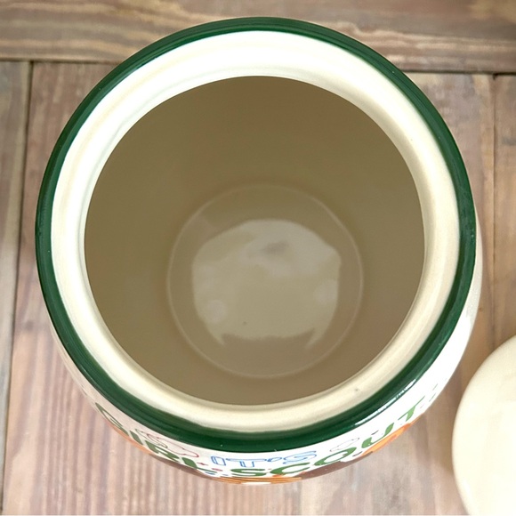 Girl Scout Cookie Time Cookie Jar! 🆕💚 - Picture 6 of 11